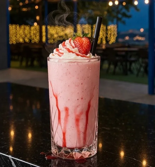 ÇİLEKLİ MILKSHAKE